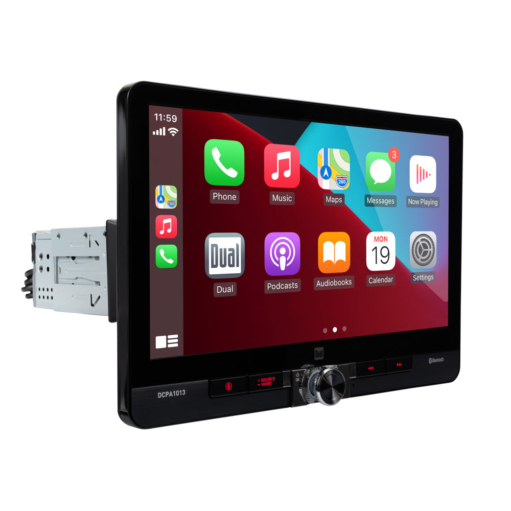 Dual DCPA1013 10.1″ Receiver with Wireless Android Auto & Apple CarPlay – DCPA1013 Driver Extreme
