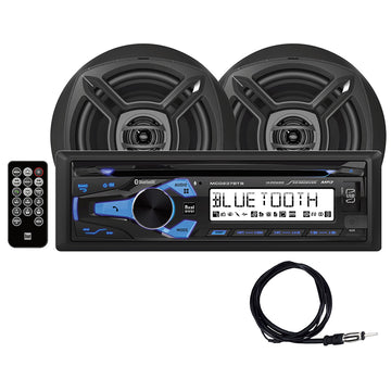Receptor de CD dual MCP1237BTB con altavoces de 6,5″ – MCP1237BTB