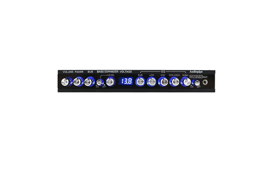 Audiopipe® EQ-515DXP - 5 Band Graphic Equalizer with 9 Volt RCA Output Driver Extreme