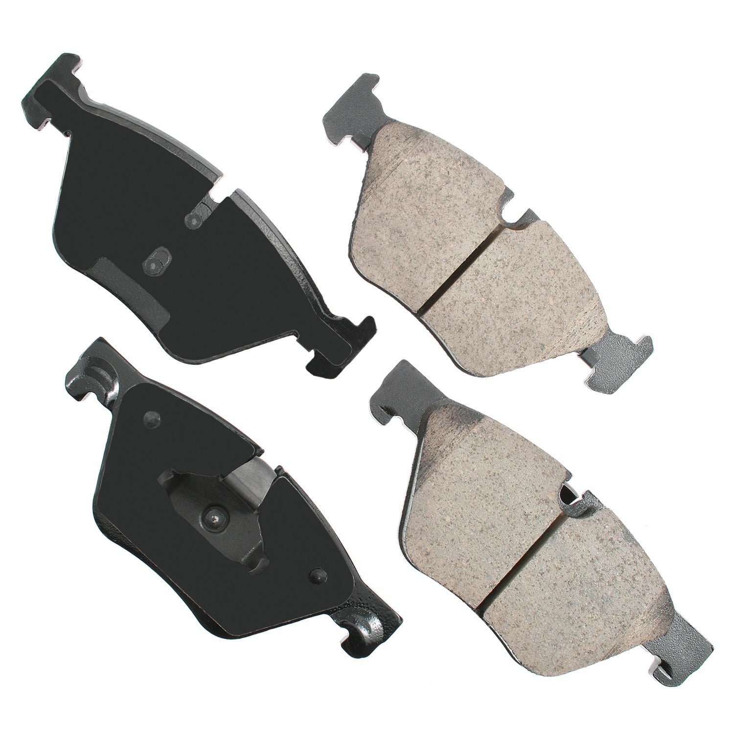 Akebono EUR1504 Brake Pads Front BMW 528i 11-16 xDrive 12-16 Akebono Brake Corporation