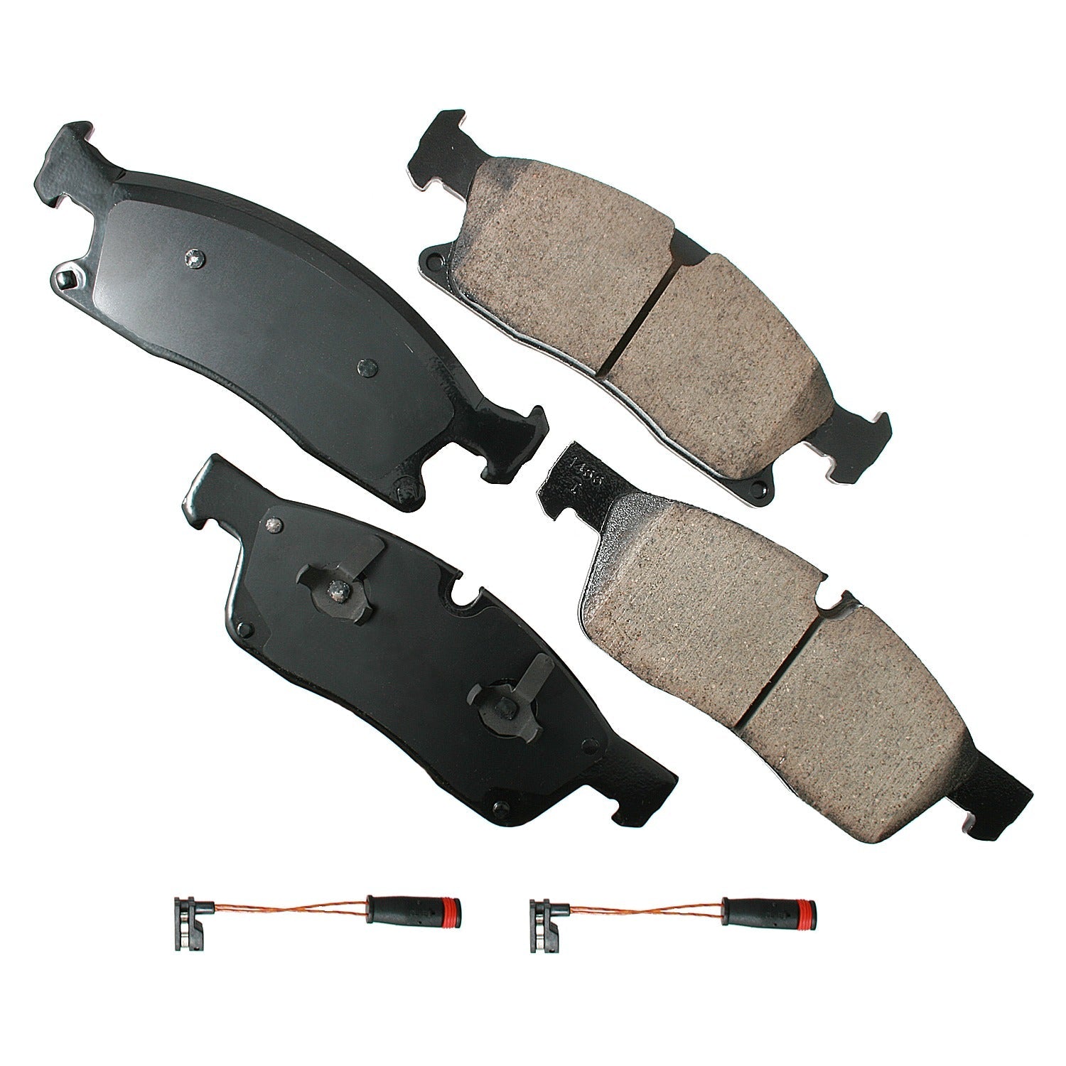 Akebono EUR1629 Euro Ultra-Premium Brake Pads - Front Akebono Brake Corporation