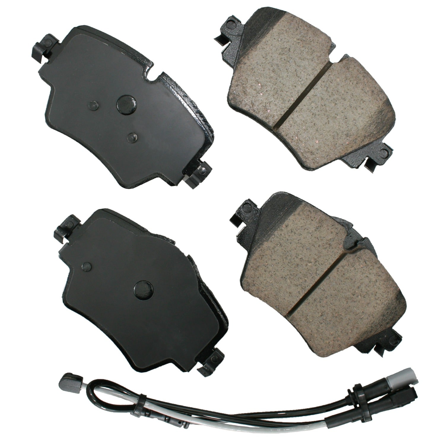 Akebono EUR1892 Brake Pads BMX X1 16-20 Akebono Brake Corporation