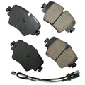 Akebono EUR1892 Brake Pads BMX X1 16-20 Akebono Brake Corporation