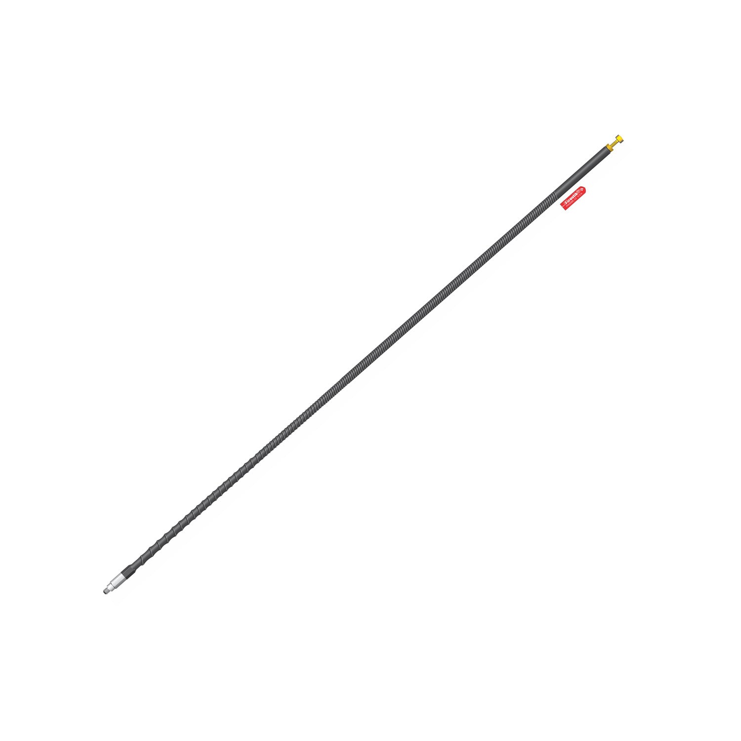 Firestik FS45-B 45 Inch (114cm) Tunable Tip CB Radio Antenna Black with Red Tip