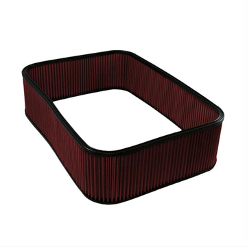 Filtro de repuesto para caja de aire Green Filter 4039 Sprint Car, color rojo