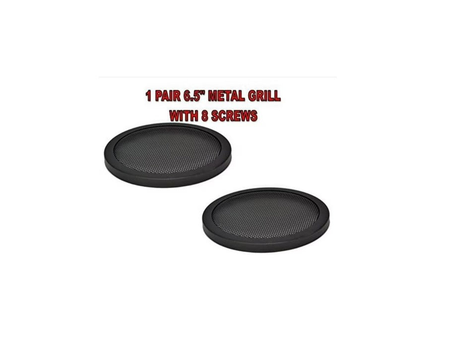 Audiopipe GT-6.5 6.5 in. Grill Metal - 2 Piece Audiopipe