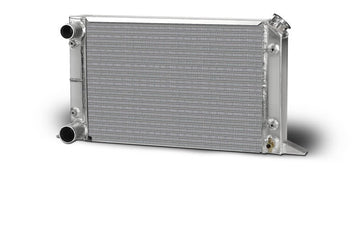 AFCO Racing 80105N Aluminum  Radiator Scirocco Left Hand  Double Pass  1-1/2 Inlet  1-3/4 Outlet Afco Racing Products