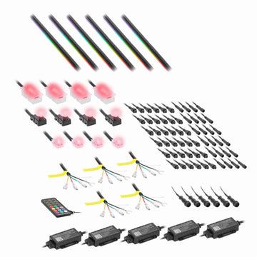Heise HE-AMB-CAR Chasing Interior Ambient Lighting Kit