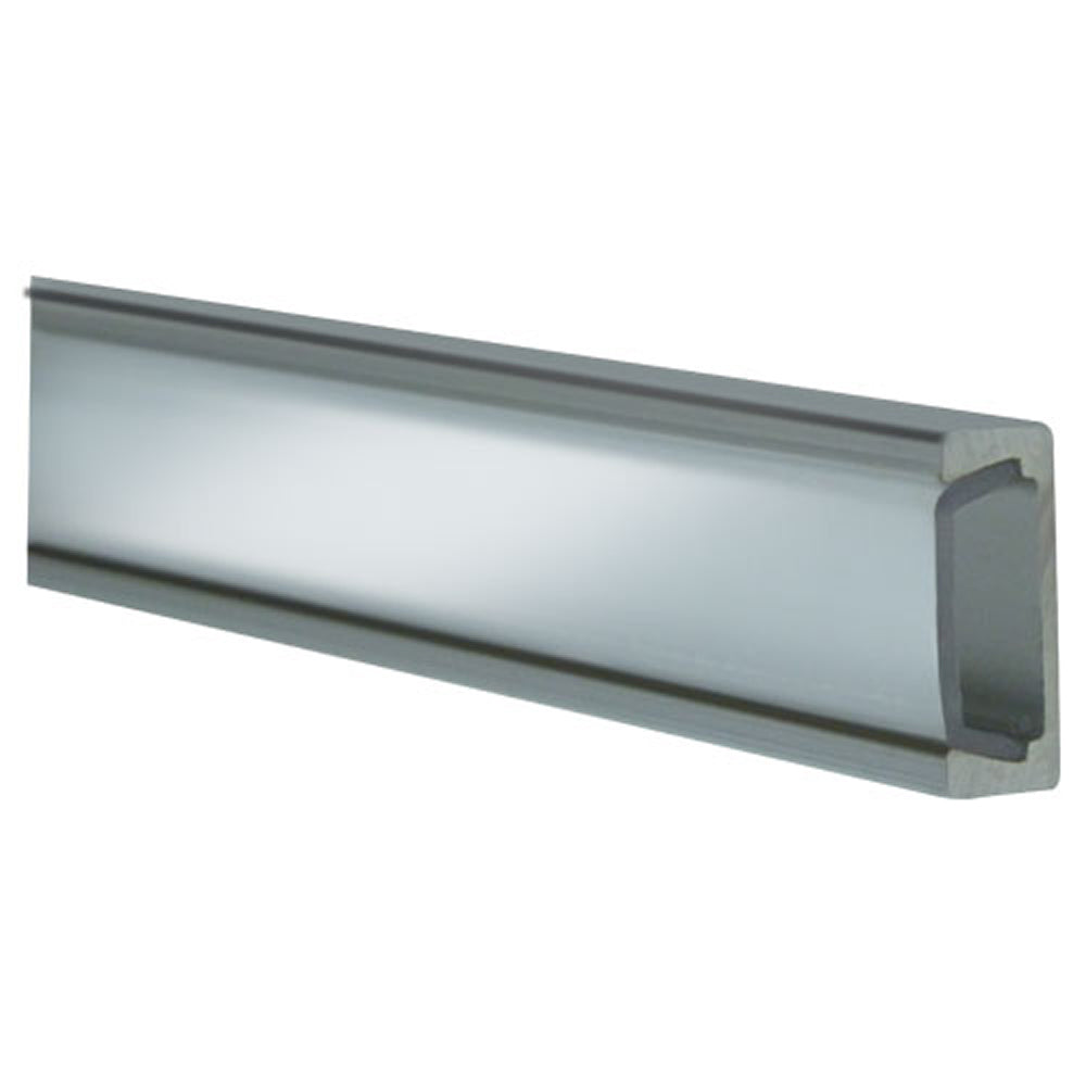 Heise HE-ATCL Clear Aluminum Surface Mount Track - 3 Ft Heise