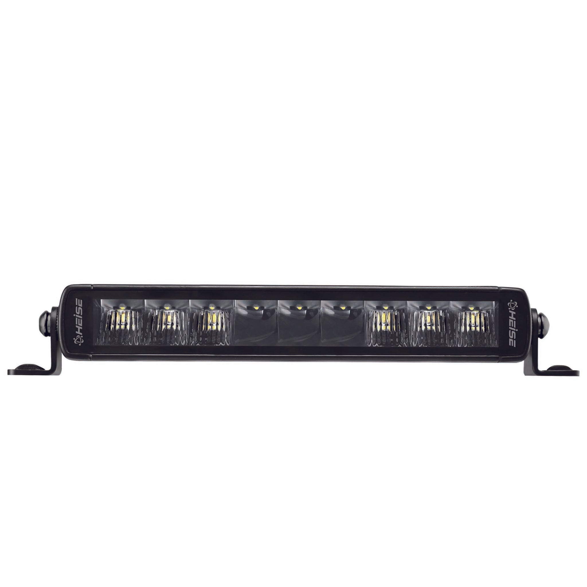 Heise HE-B950 9.5" Blackout Single  Row - 9 LED - Lightbar