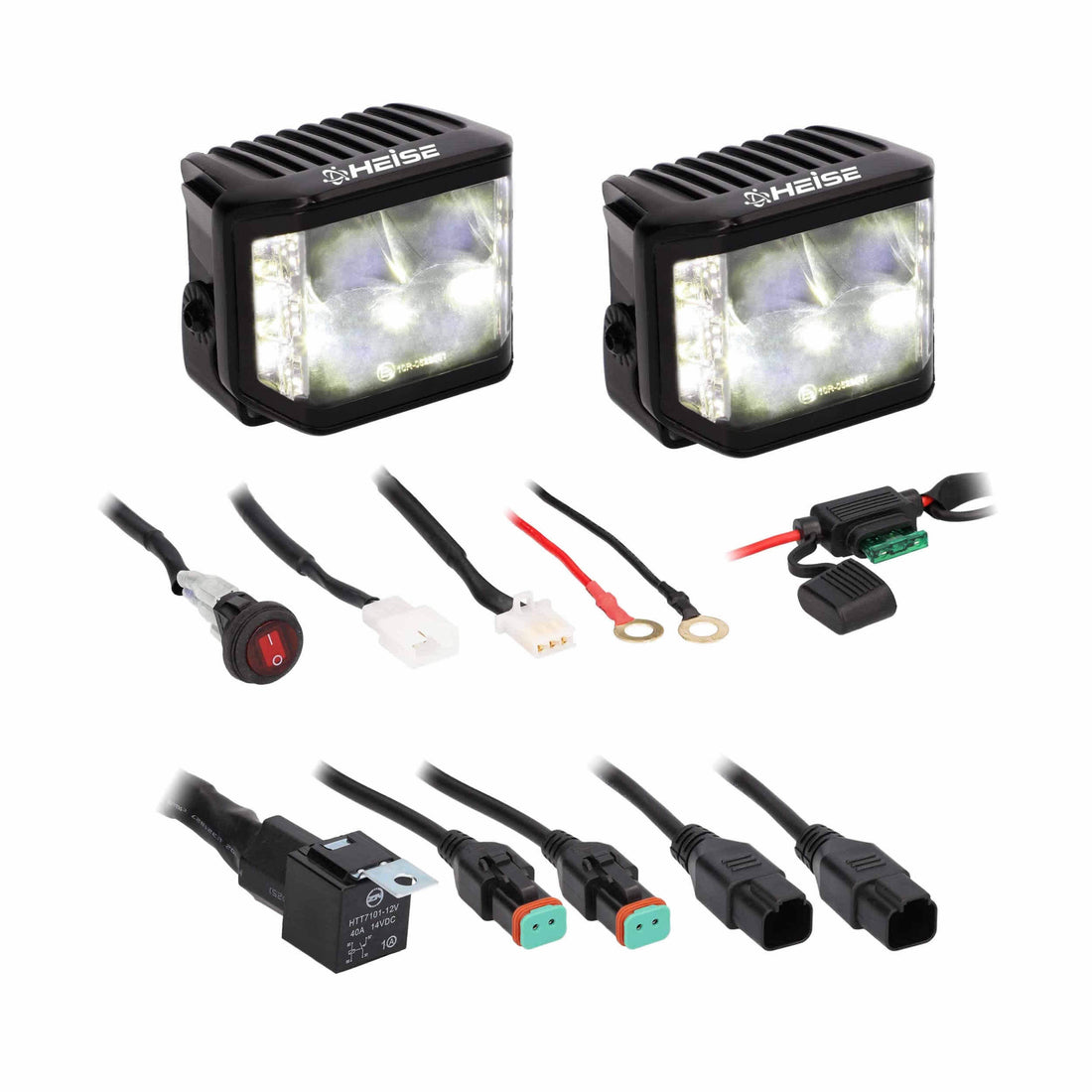Heise HE-BC1402PK Blackout Series 140 Cube Lights Heise