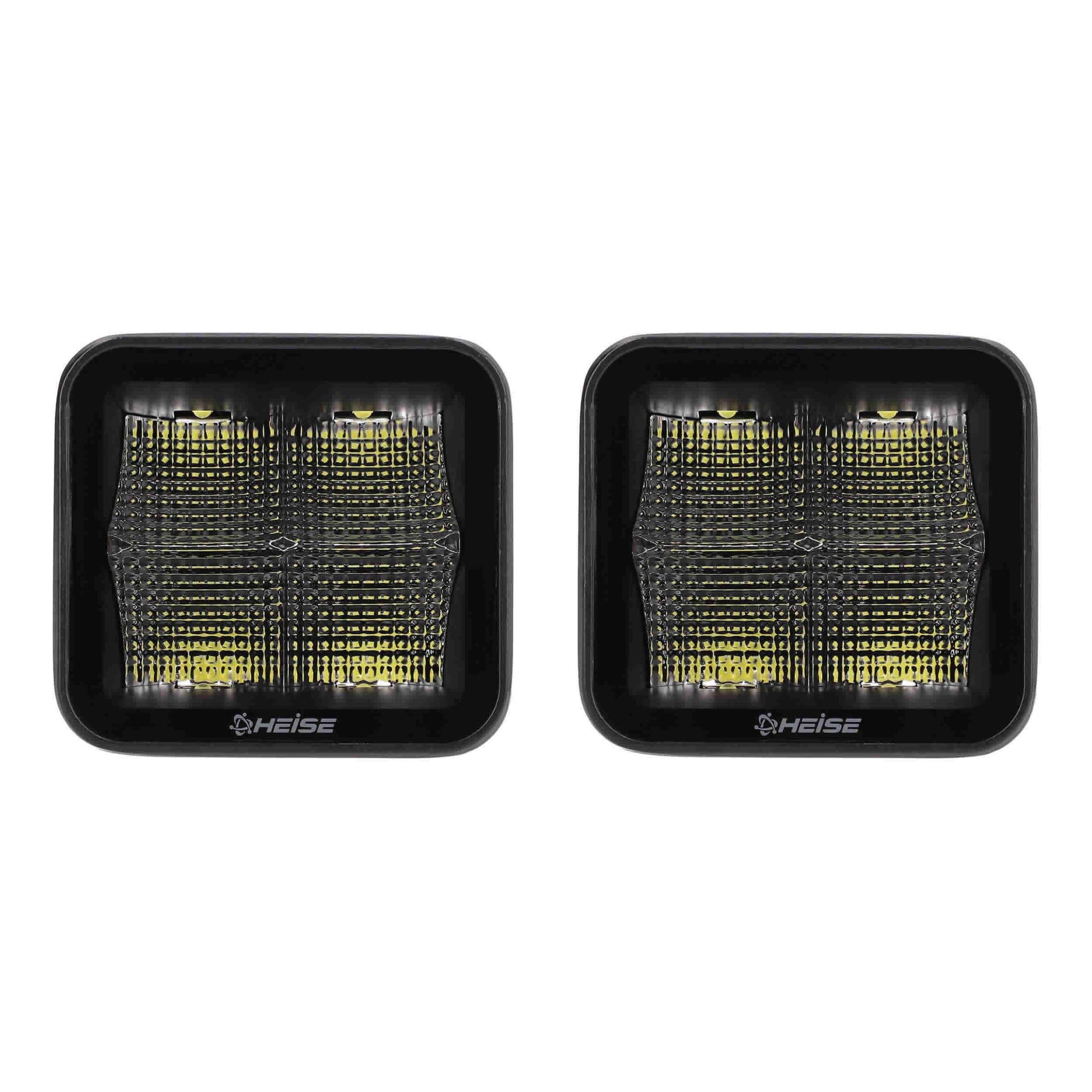 Heise HE-BCF32PK Blackout 3" - 4 LED Flood Cube - 2 Pack Heise