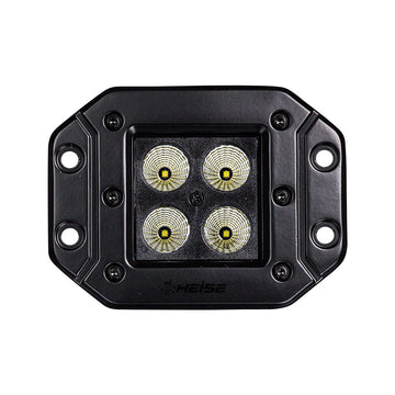 Heise HE-BFMCL2 Flush Mount Cube Blackout Flood Light - 3 Inch, 4 LED Heise