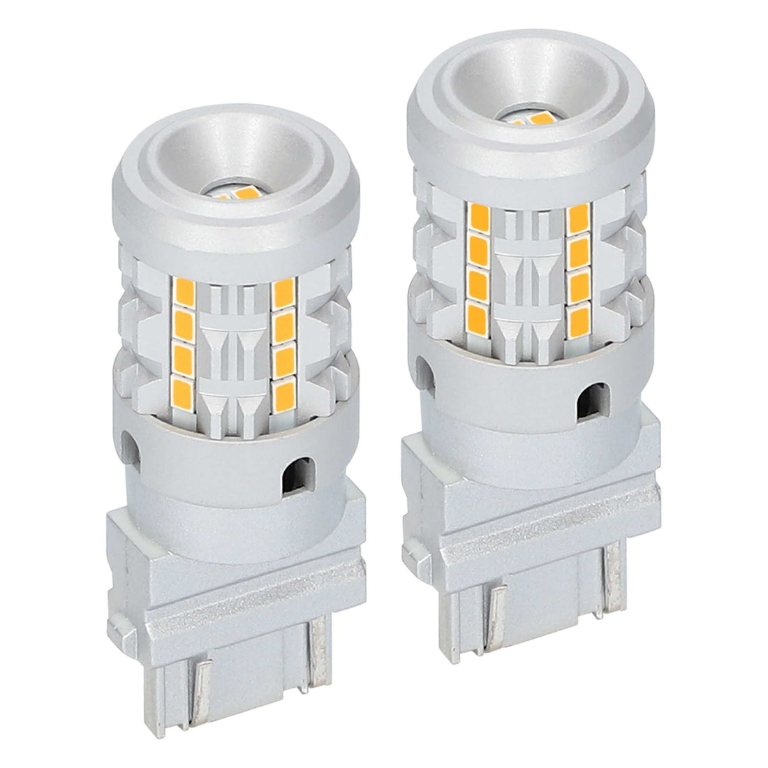 Heise HE-C3157A 3157 Amber Bulbs with Integrated Internal CANBUS System - 2- Heise