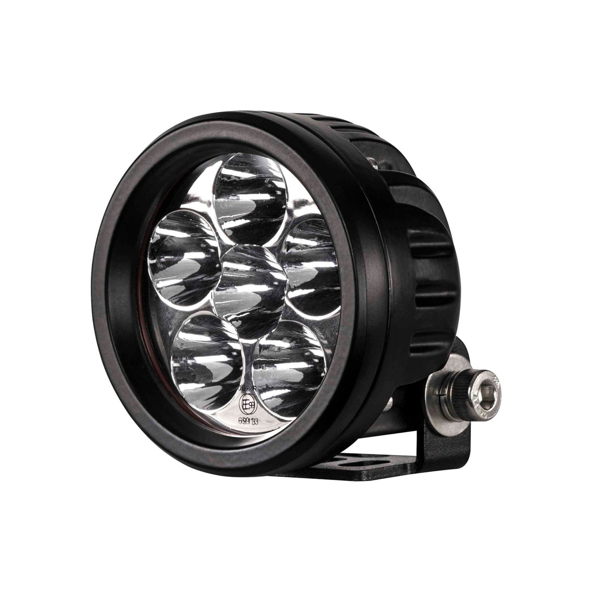 Heise HE-DL2 Round Driving Light - 3.5 Inch, 6 LED Heise