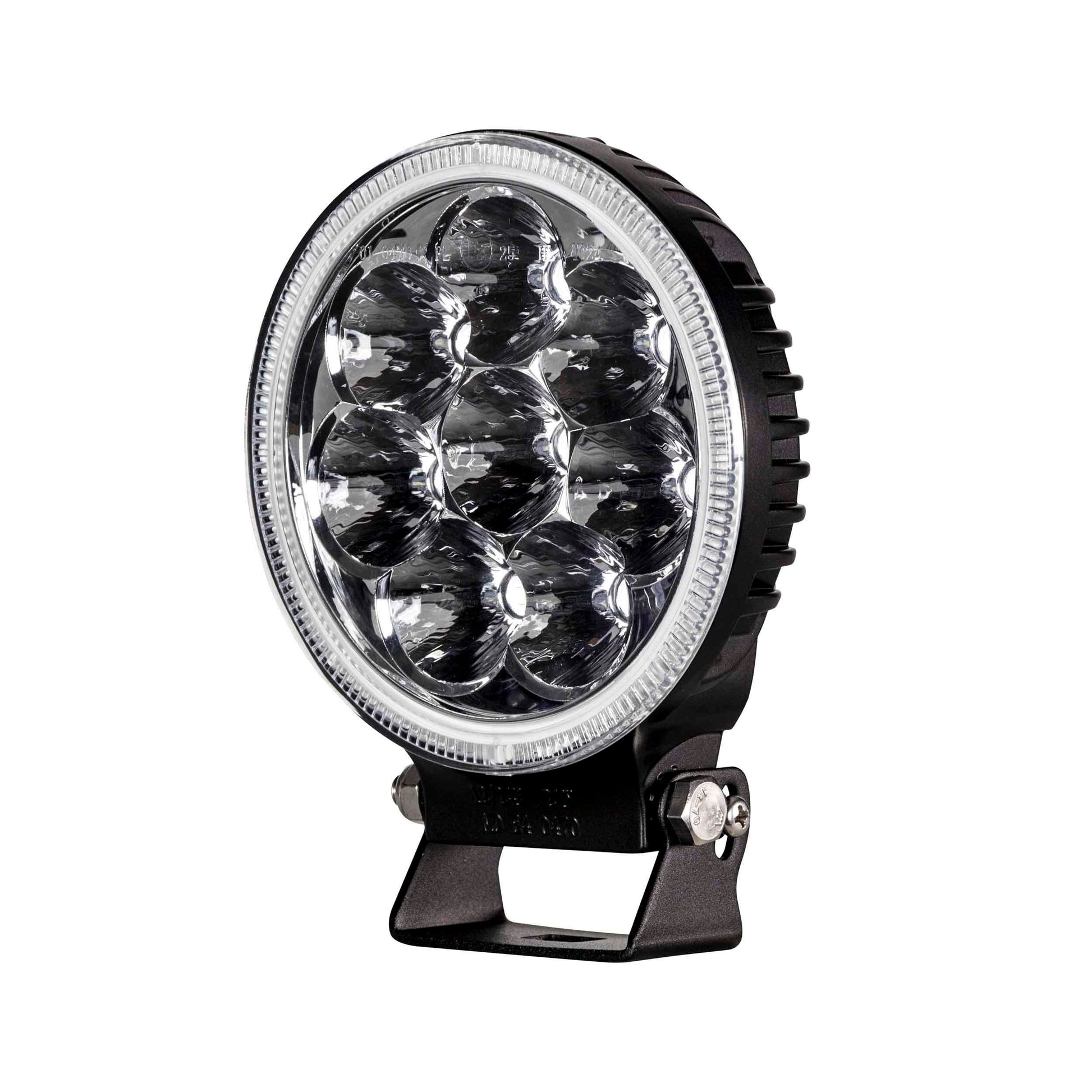 Heise HE-DL3 Round Driving Light - 5 Inch, 8 LED Heise