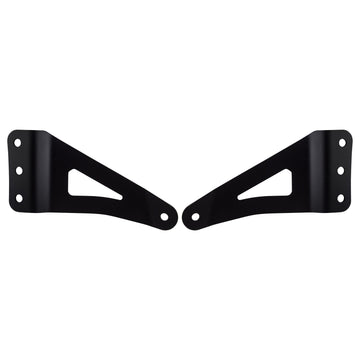 Heise HE-GMBK6 Brackets for 50 Inch Straight Lightbar - Chevrolet/GMC Heise