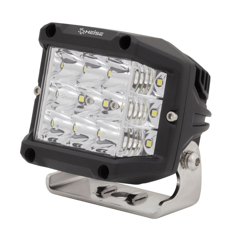 Heise HE-HCL140 High Output Cube Light - 4 Inch, 15 LED Heise