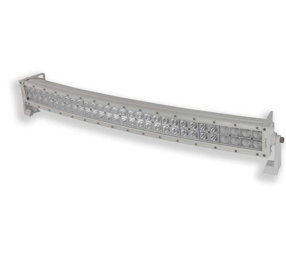 Heise HE-MDRC30 Curved Dual Row Marine LED Lightbar - 30 Inch HEISE LED Lighting Systems