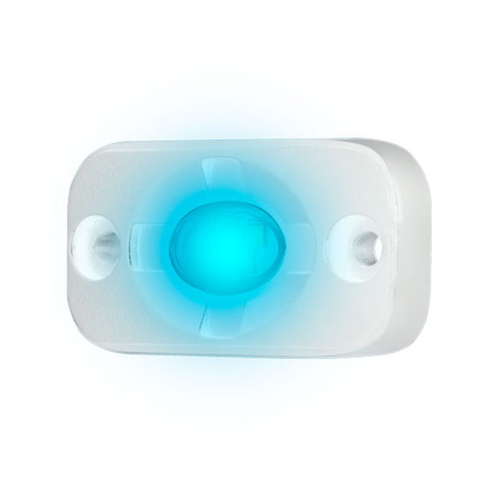 Heise HE-ML1B Blue Marine Auxiliary Lighting Pod - 1.5 Inch x 3 Inch Heise