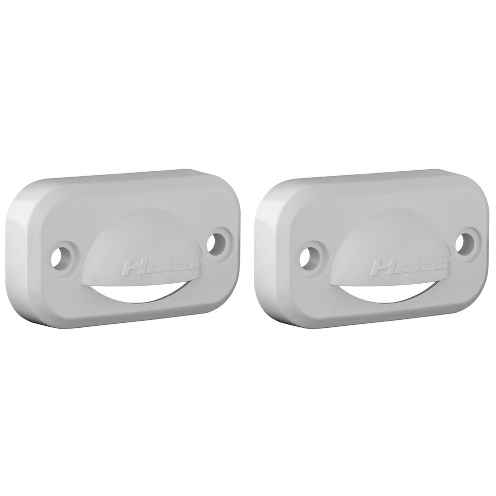 Heise HE-ML1DIV White Accent Lighting Cover/Diverter - Pair Heise