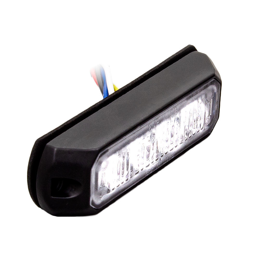 Heise HE-MUMRK-4W White Marker Lights - 3.8 Inch, 4 LED Heise