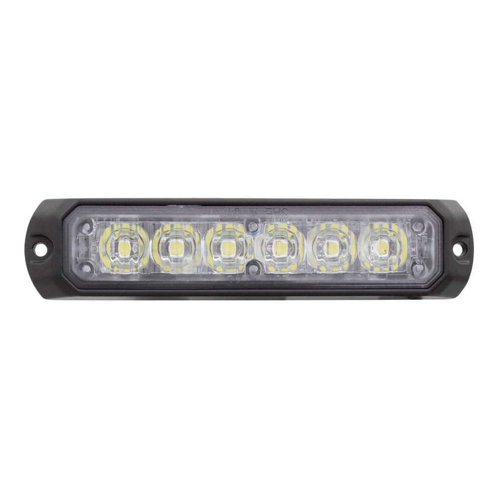 Heise HE-MUMRK-6A Amber Marker Lights - 4.9 Inch, 6 LED Heise
