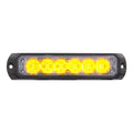 Heise HE-MUMRK-6A Amber Marker Lights - 4.9 Inch, 6 LED Heise