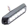 Heise HE-MUMRK-6W White Marker Lights - 4.9 Inch, 6 LED Heise