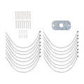 Heise HE-RGBW-K8 RGBW Wide Angle Rock Light Kit - 8 Pack Heise
