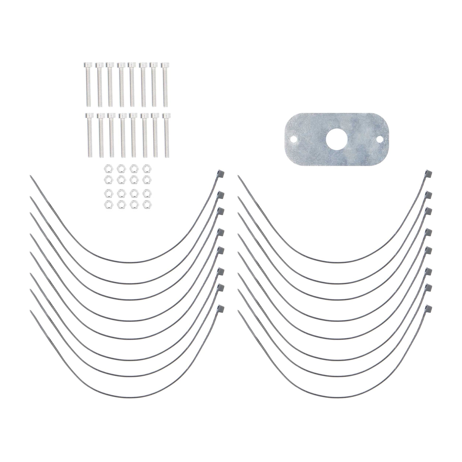 Heise HE-RGBW-K8 RGBW Wide Angle Rock Light Kit - 8 Pack Heise