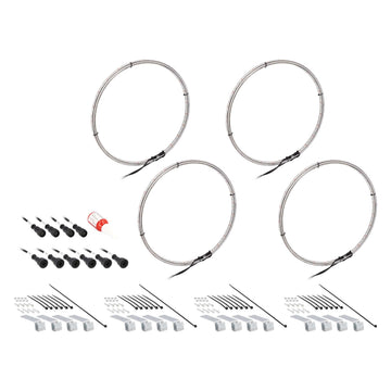 Heise HE-RGBW1-W14 14" Wheel Light Set For RGBW-CB1 Heise