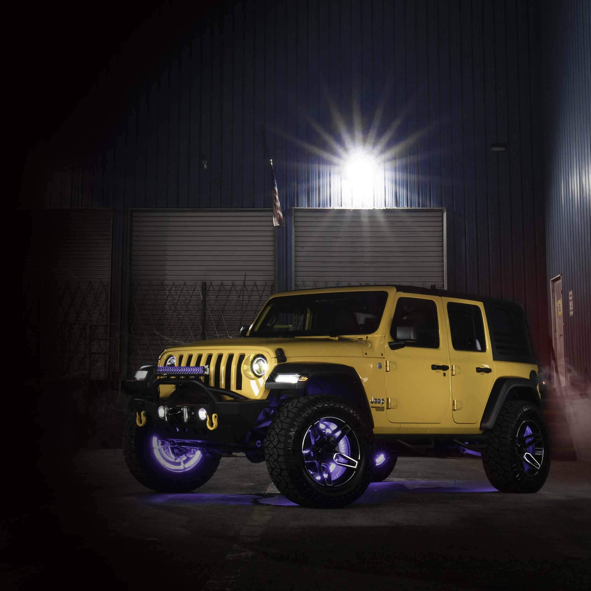 Heise HE-RGBW1-W155 15.5" Wheel Light Set For RGBW-CB1 Heise