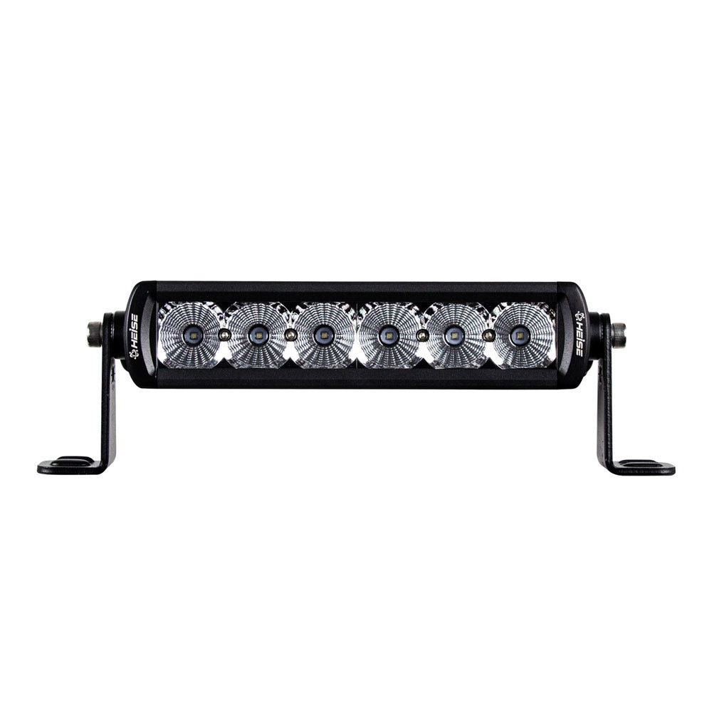 Heise HE-SL914 Single Row Slimline Lightbar - 9.25 Inch, 6 LED Heise