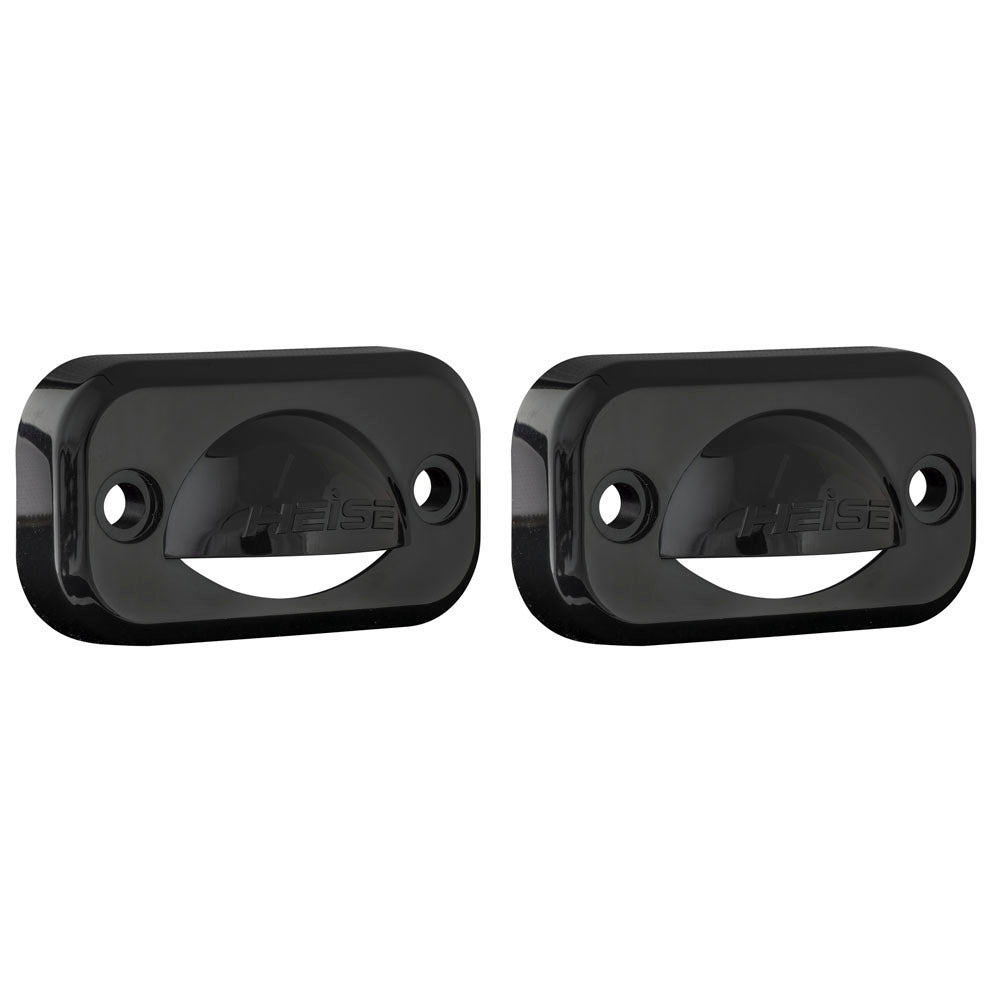 Heise HE-TL1DIV Black Accent Lighting Cover/Diverter - Pair Heise
