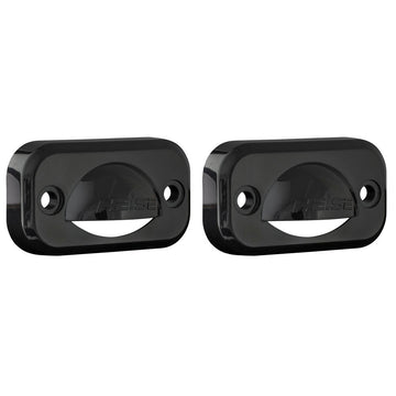 Heise HE-TL1DIV Black Accent Lighting Cover/Diverter - Pair Heise