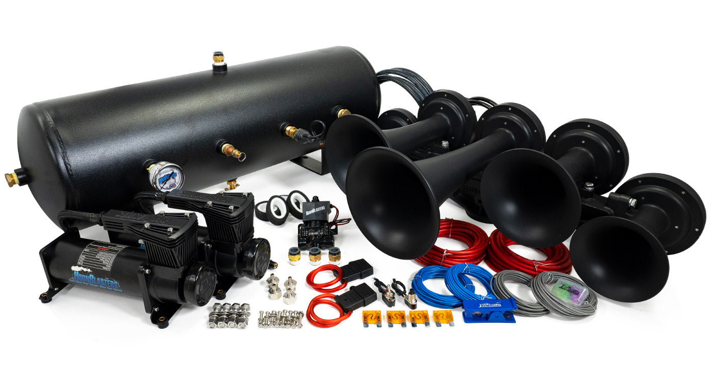 Hornblasters HK-K5-844K Nathan AirChime K5 Premium Train Horn Kit Hornblasters