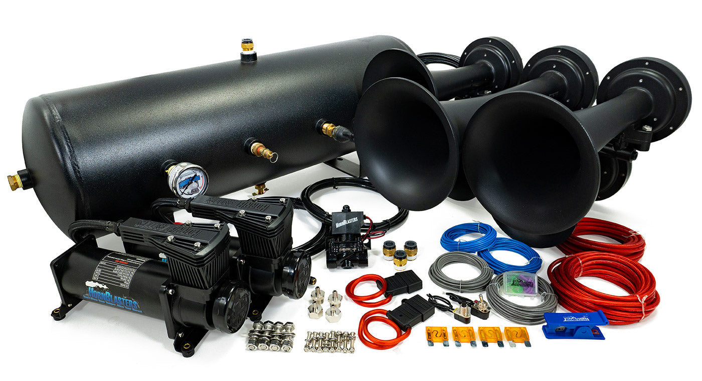Hornblasters HK-K5-844K Nathan AirChime K5 Premium Train Horn Kit Hornblasters