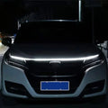 Racesport HOODKIT1 LED Knight Rider Scanning Hood Brow DRL Flex Cool White Kit for Truck and SUV's Race Sport Lighting Firestik
