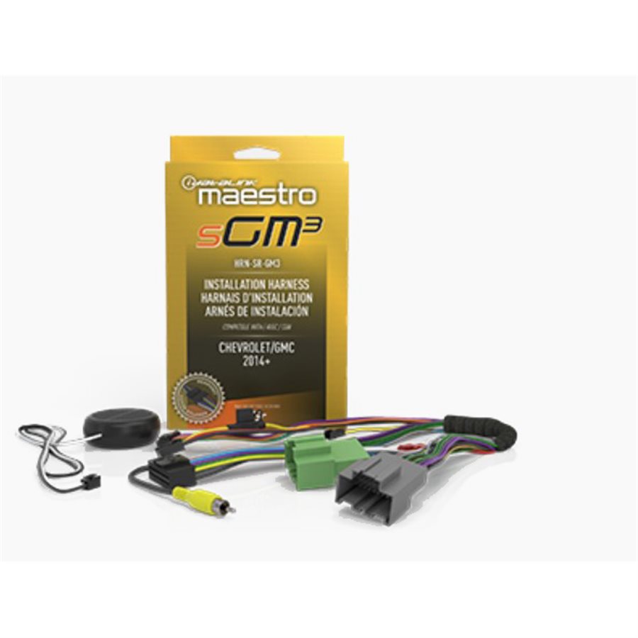 iDatalink Maestro HRN-SR-GM3 MSR Radio Replacement Harness for 2014+ Cadillac / GMC 3D MAXpider