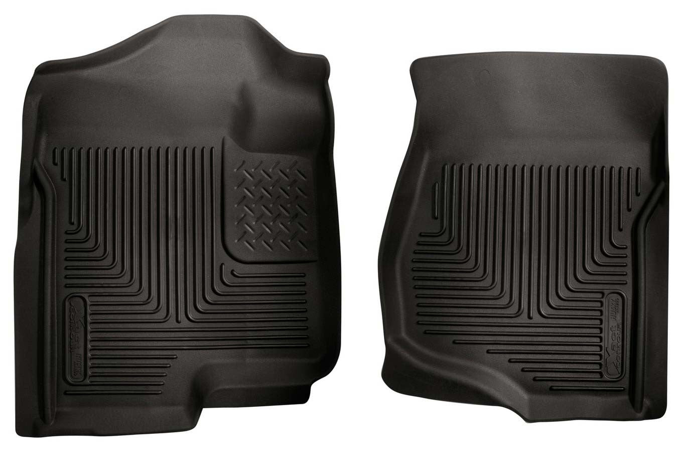 Husky Liners 53101 X-act Contour® Floor Mats For Chevrolet Silverado 1500, GMC Sierra 1500 & More (Front Floor Liners) Husky Liners