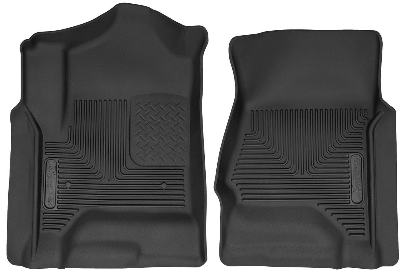 Husky Liners 53111 X-act Contour® Floor Mats For Chevrolet Silverado 1500, GMC Sierra 1500 & More (Front Floor Liners) Husky Liners