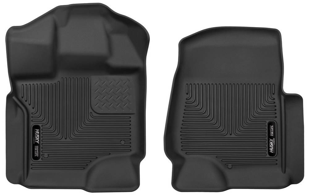 Husky Liners 53361 X-act Contour® Floor Mats For Ford F-250 Super Duty, F-350 Super Duty & More (Front Floor Liners) Husky Liners