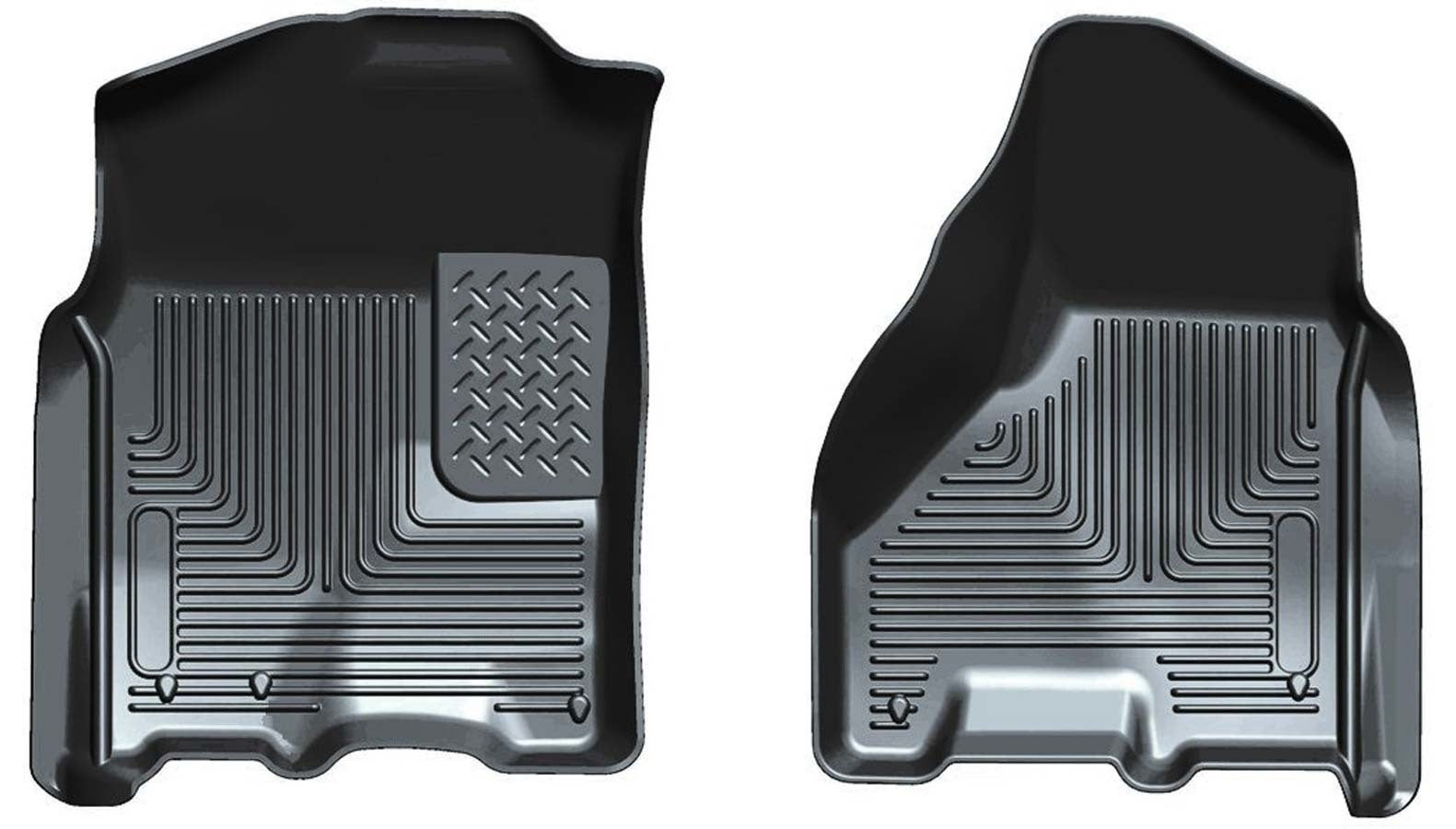 Husky Liners 53511 X-act Contour® Floor Mats For Dodge Ram 1500, Classic, 2500 & 3500 (Front Floor Liners) Husky Liners