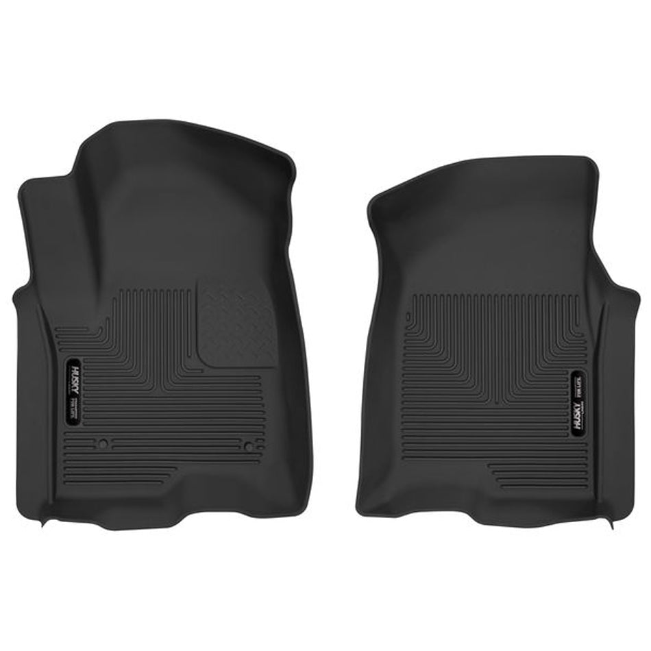 Husky Liners 54101 X-act Contour® Floor Mats For Chevrolet Silverado 1500, GMC Sierra 1500 & More (Front Floor Liners) Husky Liners