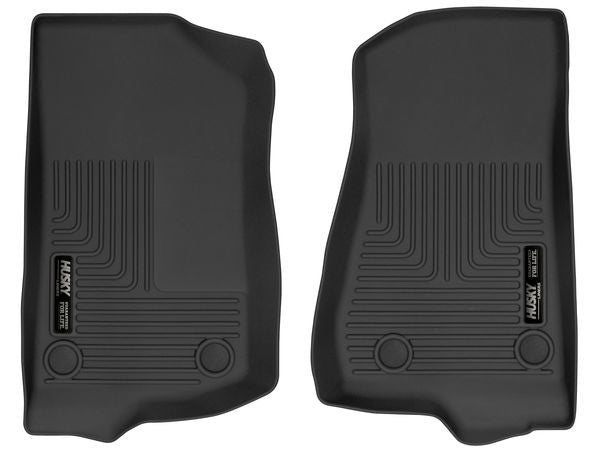 Husky Liners 54531 X-act Contour® Floor Mats For Jeep Gladiator & Wrangler (Front Floor Liners) Husky Liners