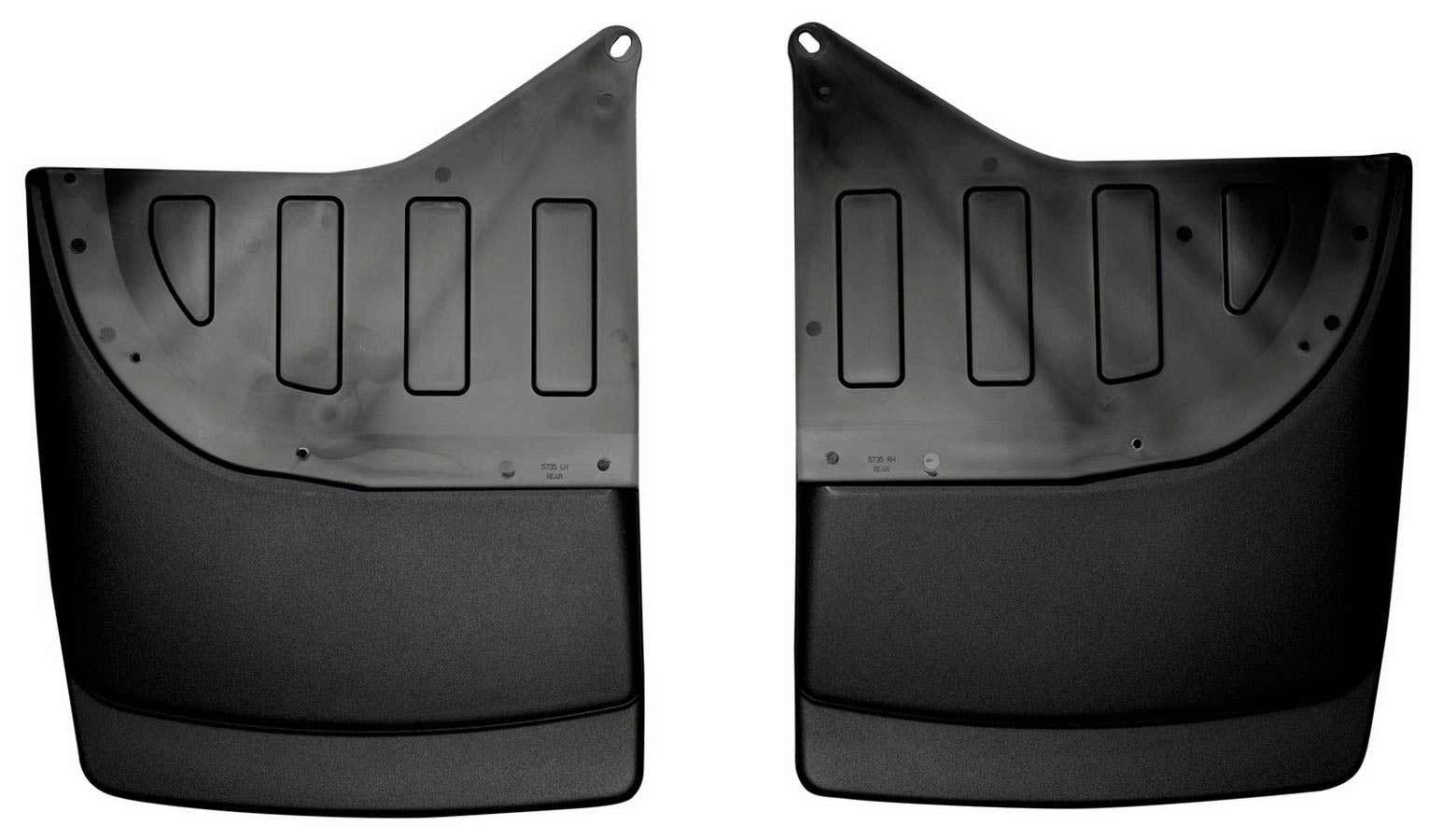 Husky Liners 57351 Mud Guards For Chevrolet Silverado 3500, GMC Sierra 3500 & More (Dually Rear Mud Guards) 3D MAXpider