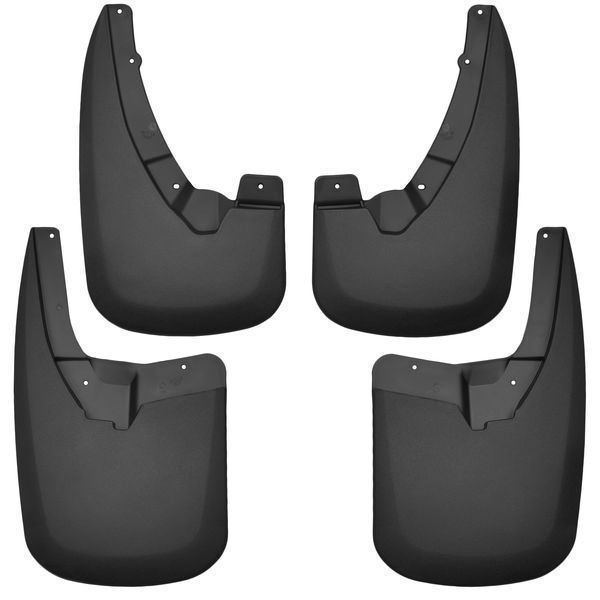 Husky Liners 58176 Mud Guards For Dodge Ram 1500, Classic, 2500 & 3500 (Front and Rear Mud Guard Set) Husky Liners