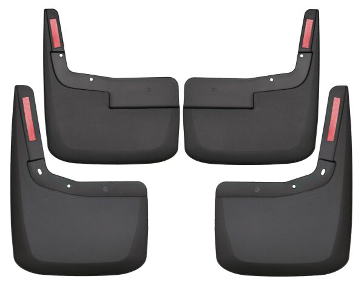 Husky Liners 58526 Mud Guards For Ford F-150 (Front and Rear Mud Guard Set) Husky Liners