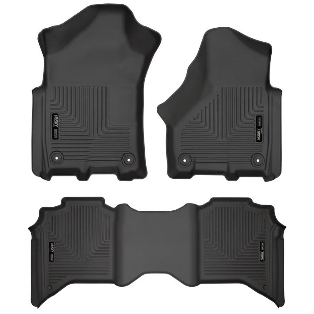 Husky Liners 94111 WeatherBeater™ Floor Liners For Dodge Ram 2500 & 3500 (Front & 2nd Seat Floor Liners) Husky Liners